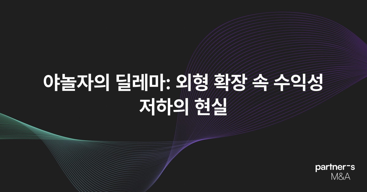 야놀자의 딜레마: 외형 확장 속 수익성 저하의 현실