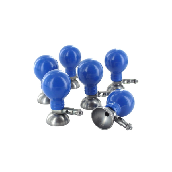 Electrodes à ventouse métallique