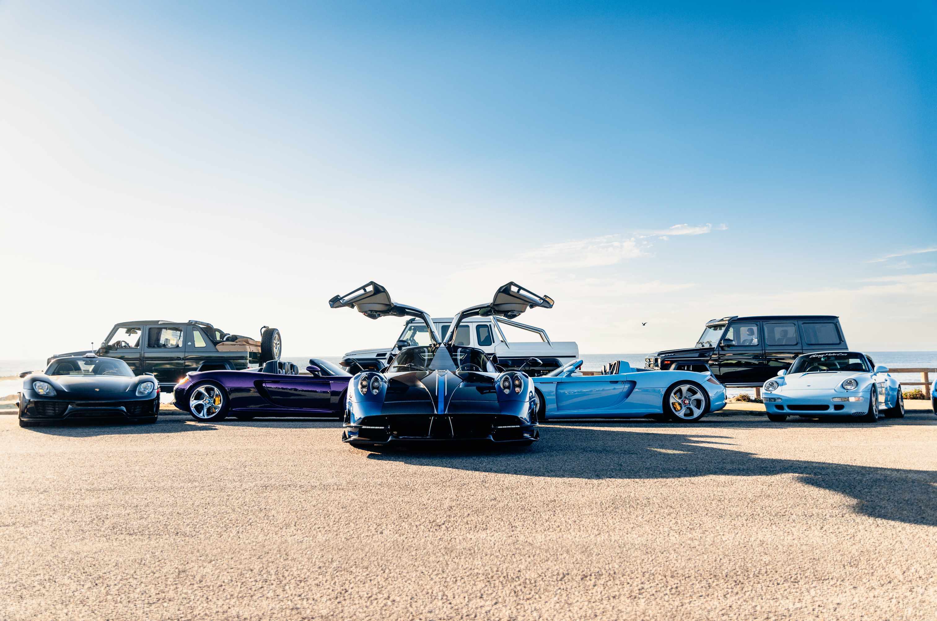 Pagani and supercars.