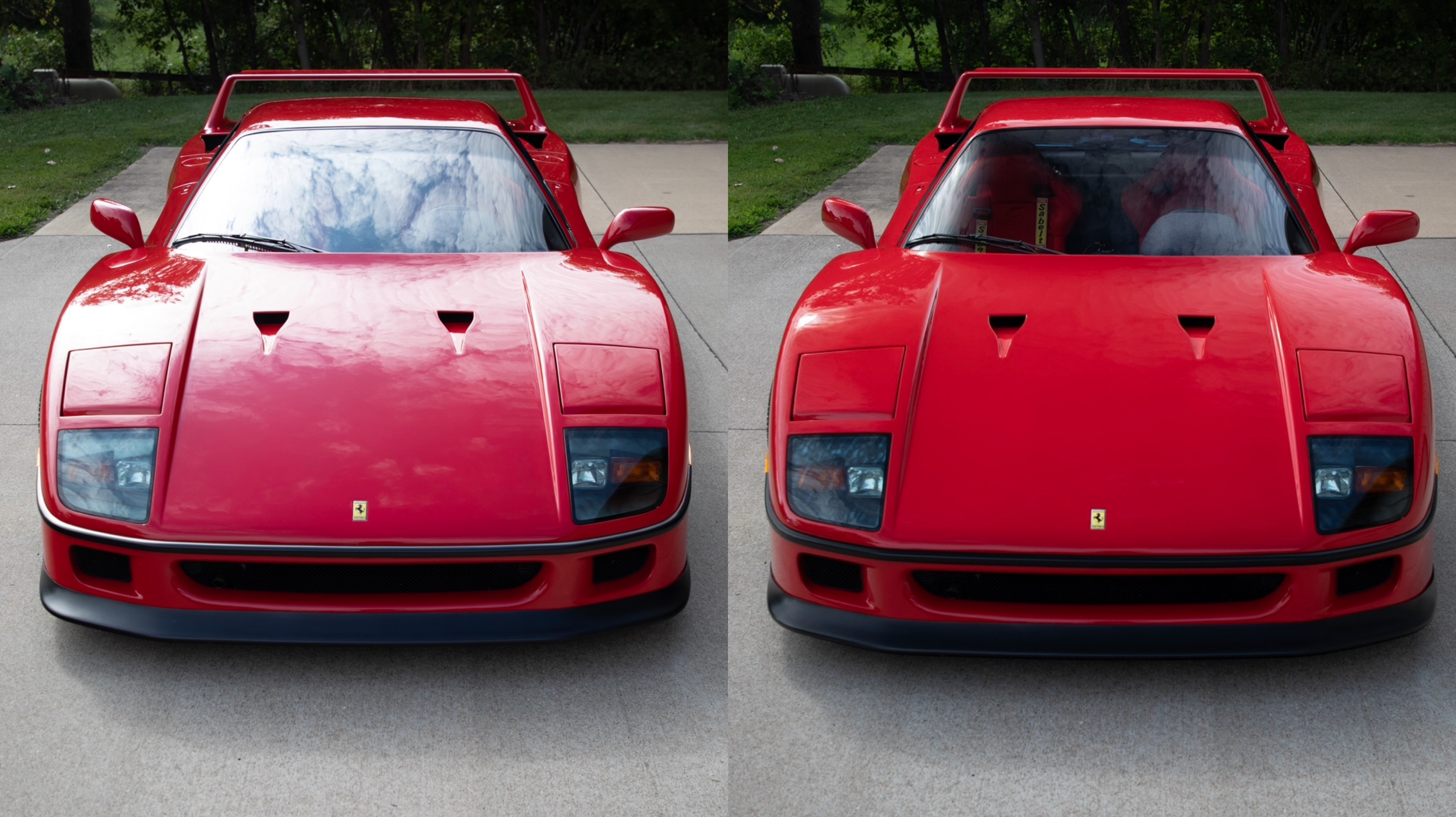 Ferrari F40.