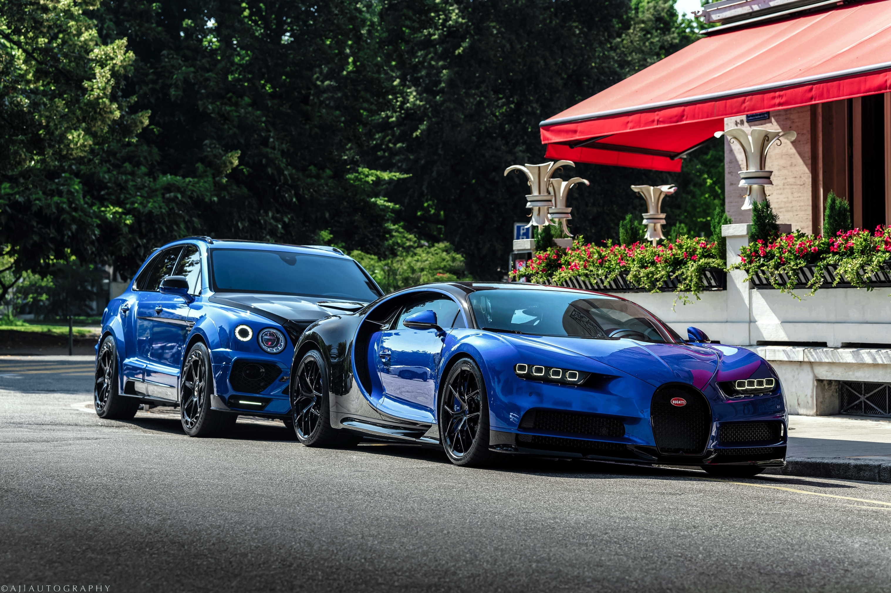 Bentley Bentayga and Bugatti Chiron