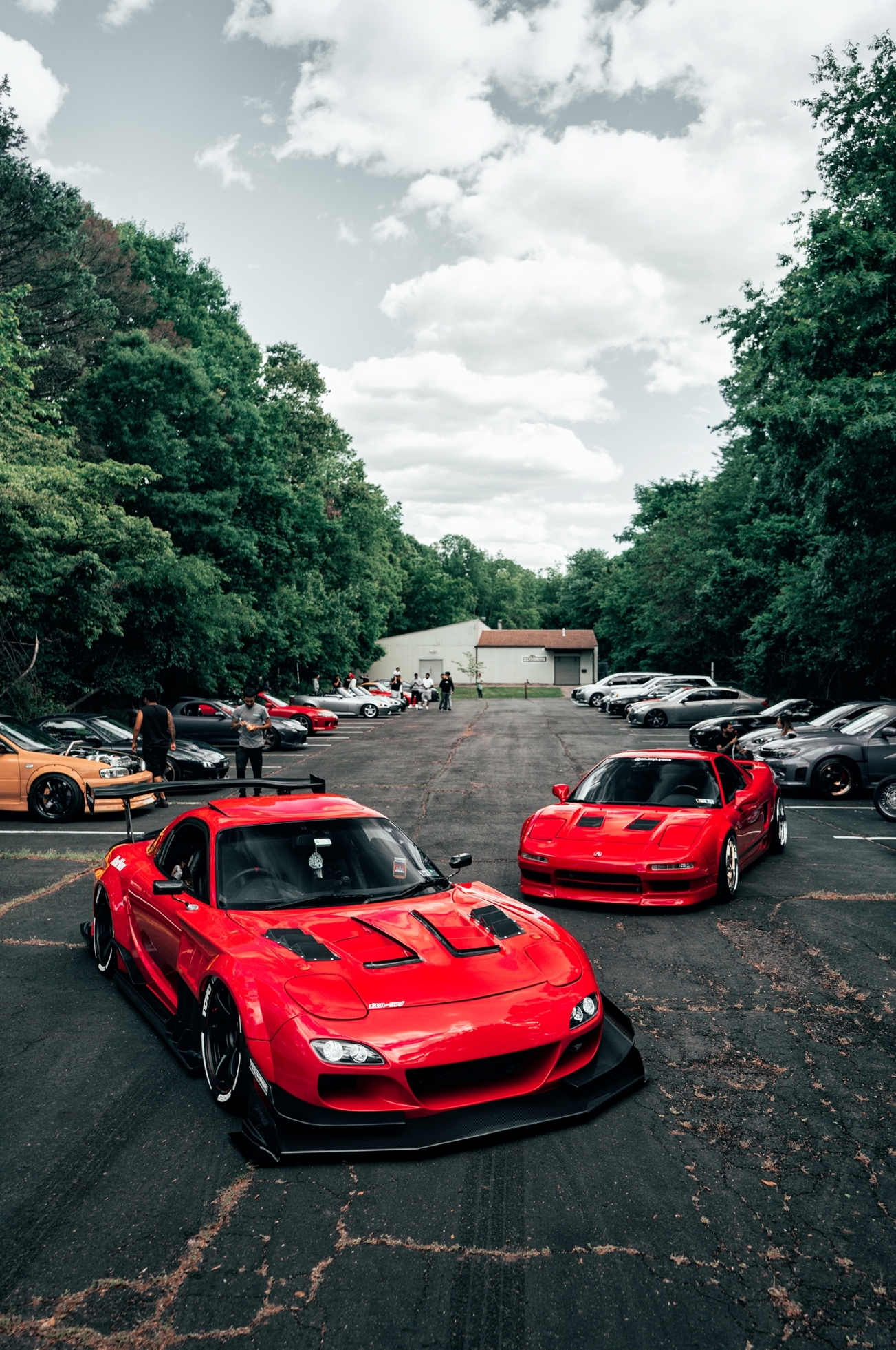 Mazda RX7 and Acura NSX