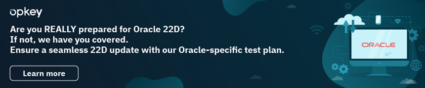 Oracle 22D