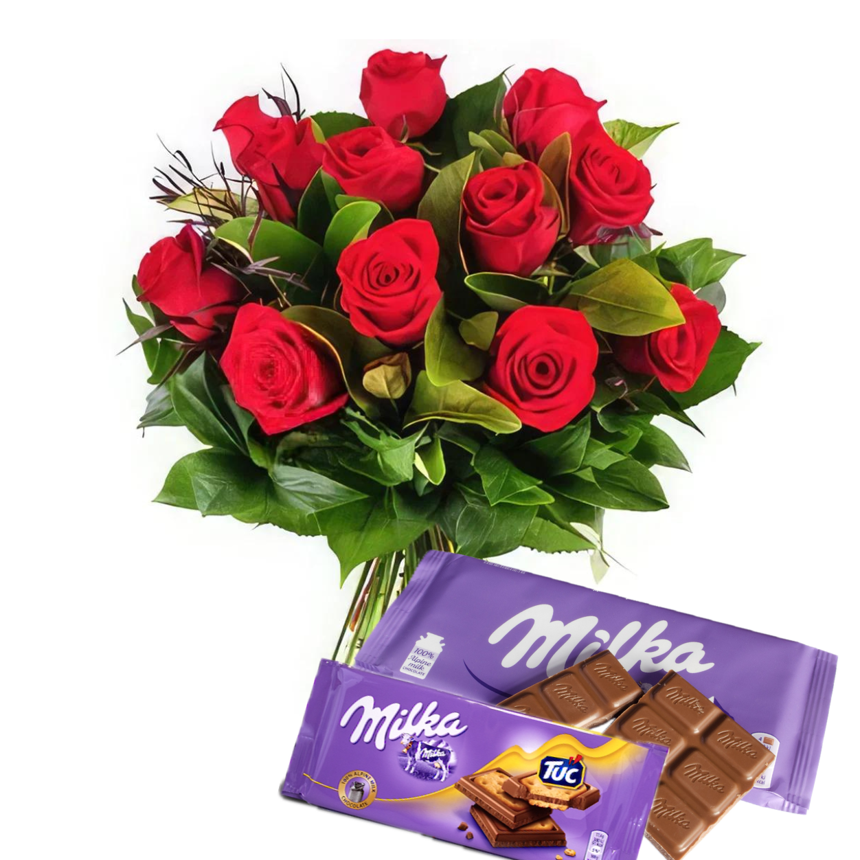 Flores y Chocolates para Mama