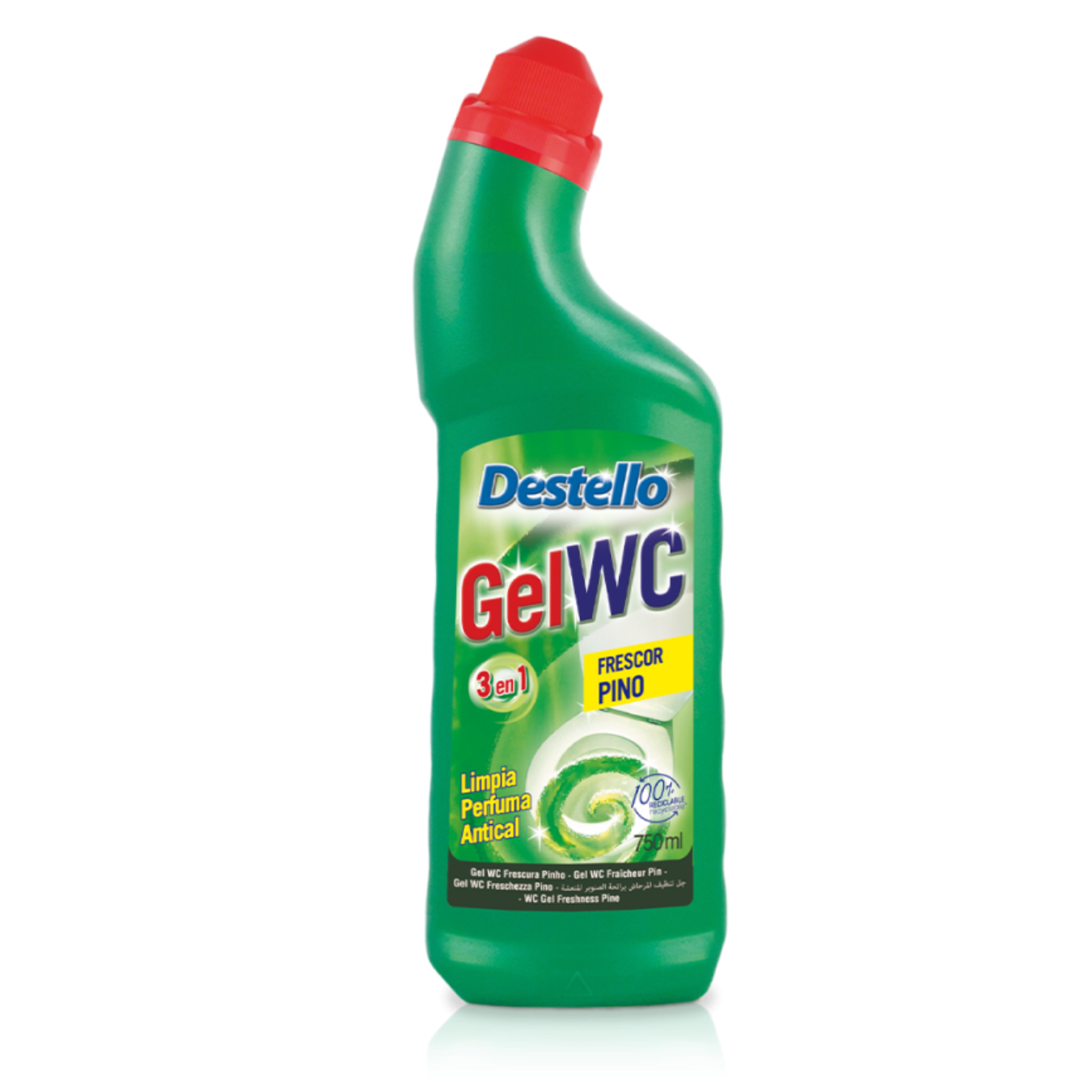 Gel wc desincrustante