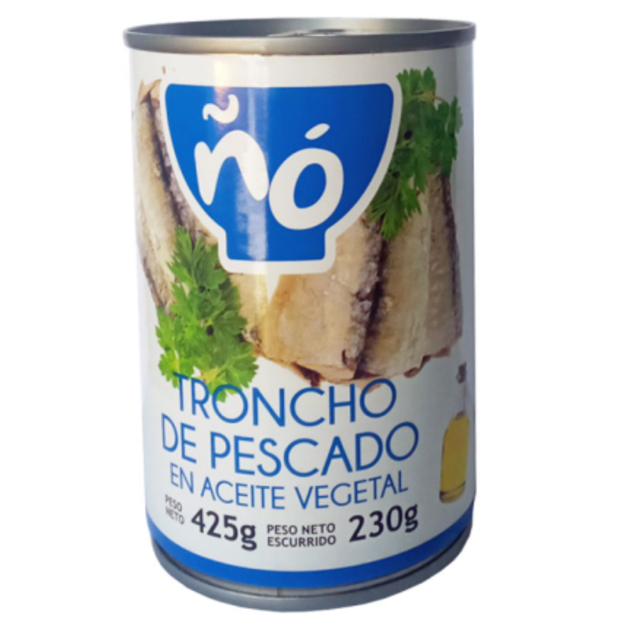 Troncho de pescado en aceite, 425 g