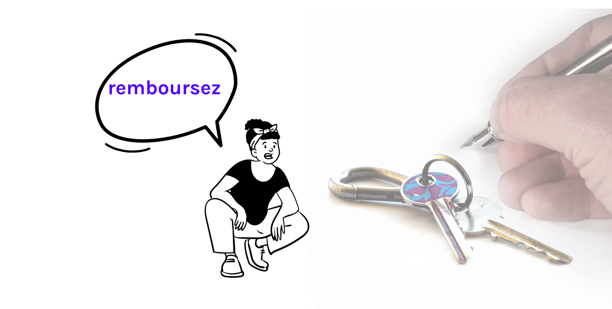 Dépôt de garantie, à vous marque, prêts... remboursez !