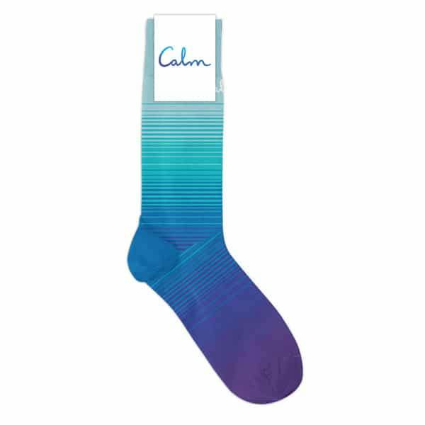 Calm custom socks
