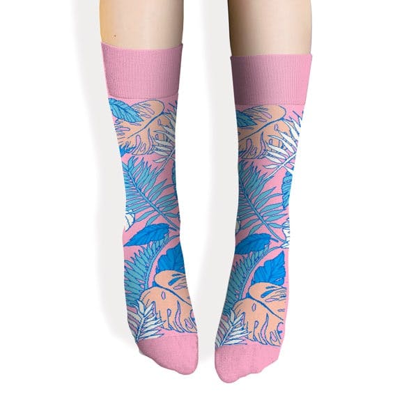 Custom socks for Boardies by Sock Club front view
