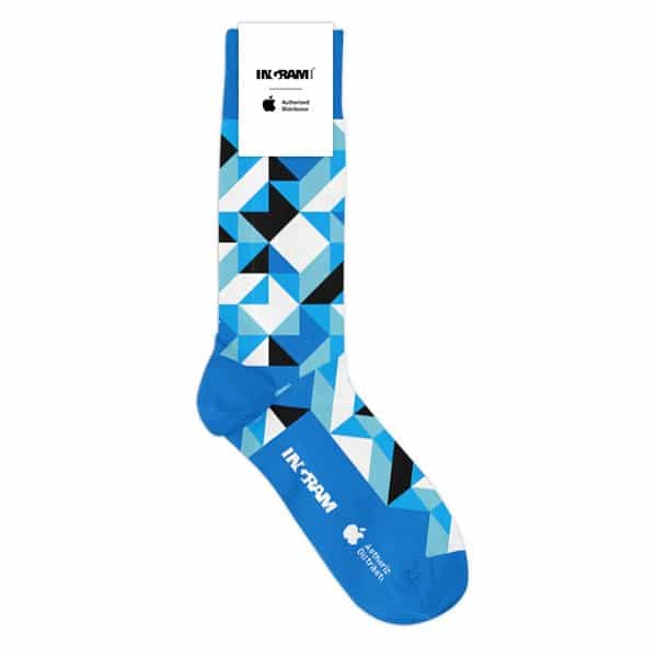 Custom Socks for Ingram Micro Brand Partnership Swag