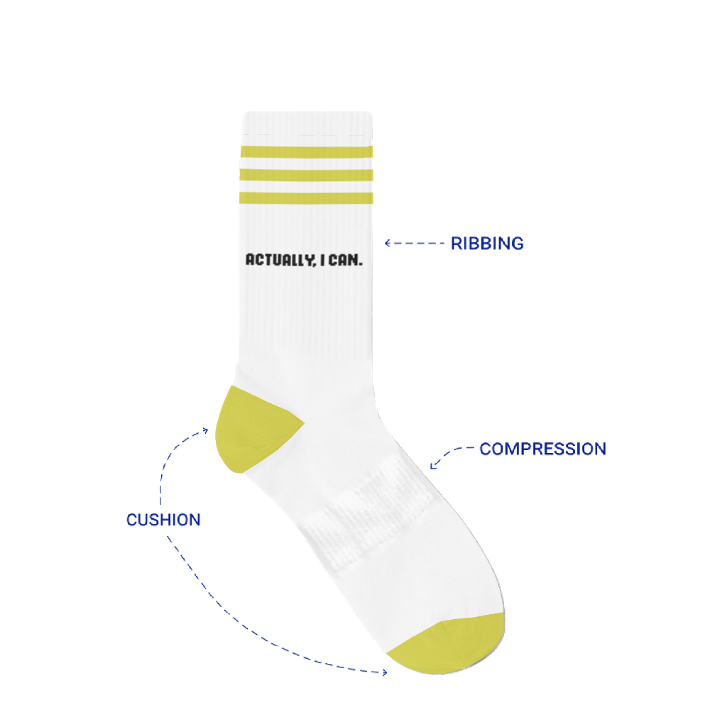 Actually, I Can Socks socks 1