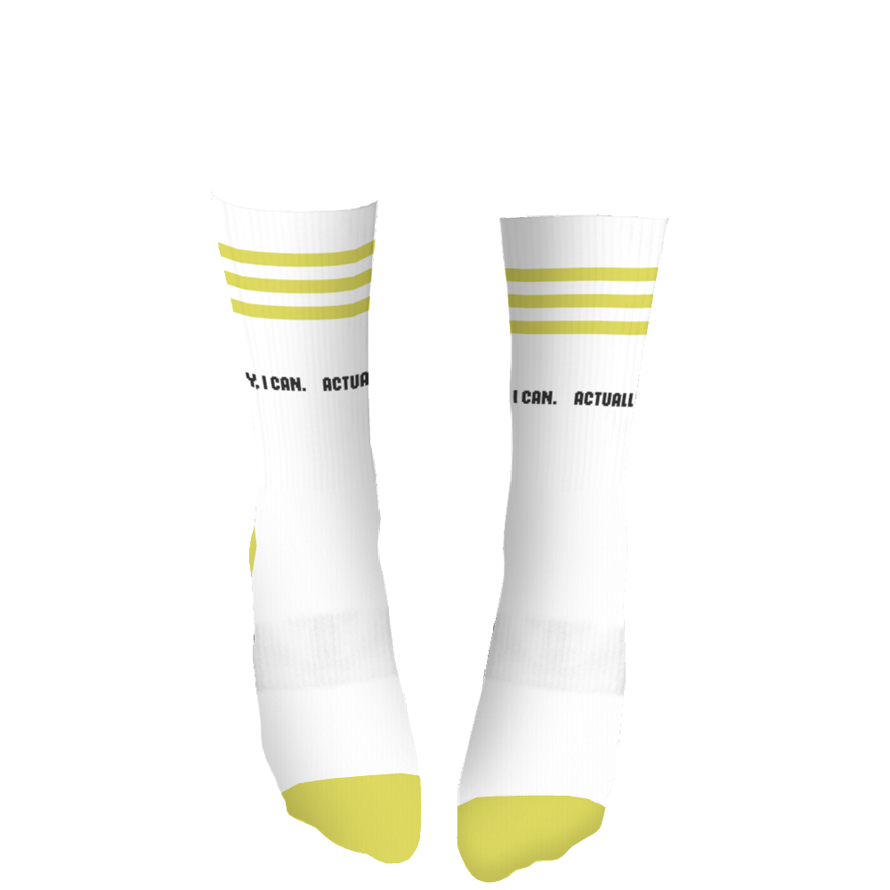 Actually, I Can Socks socks 2