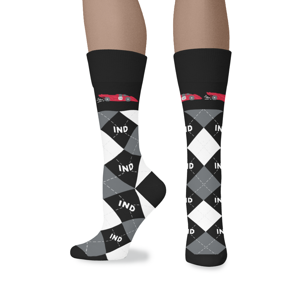 Indianapolis International Airport socks 3