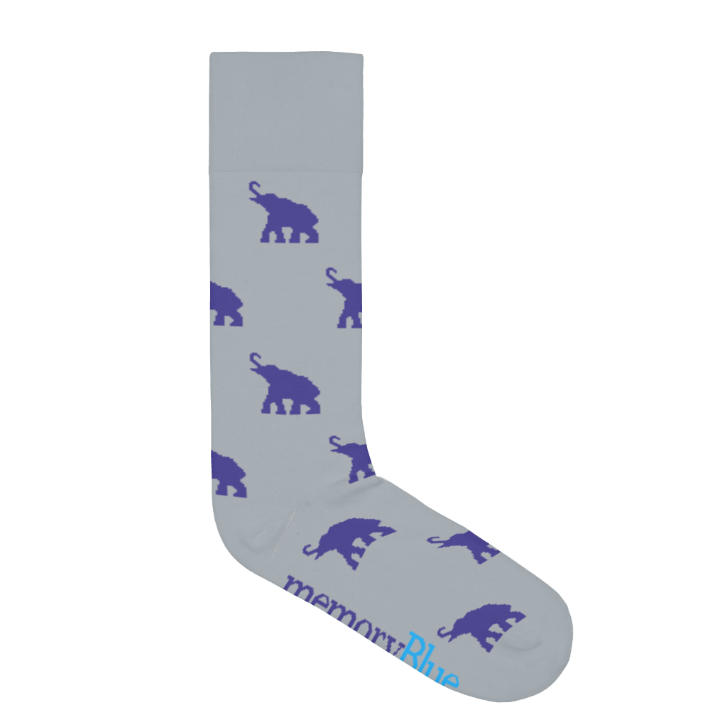 MemoryBlue socks 1