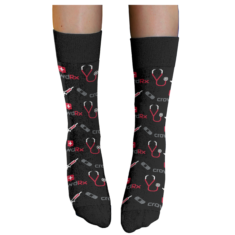 CrowdRx socks 2