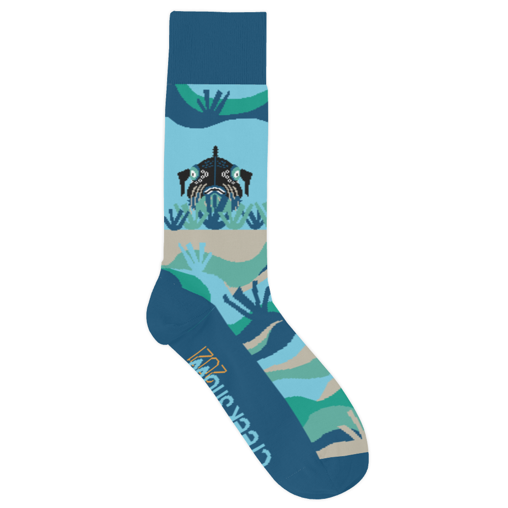 Waterloo Greenway Creek Show socks 1