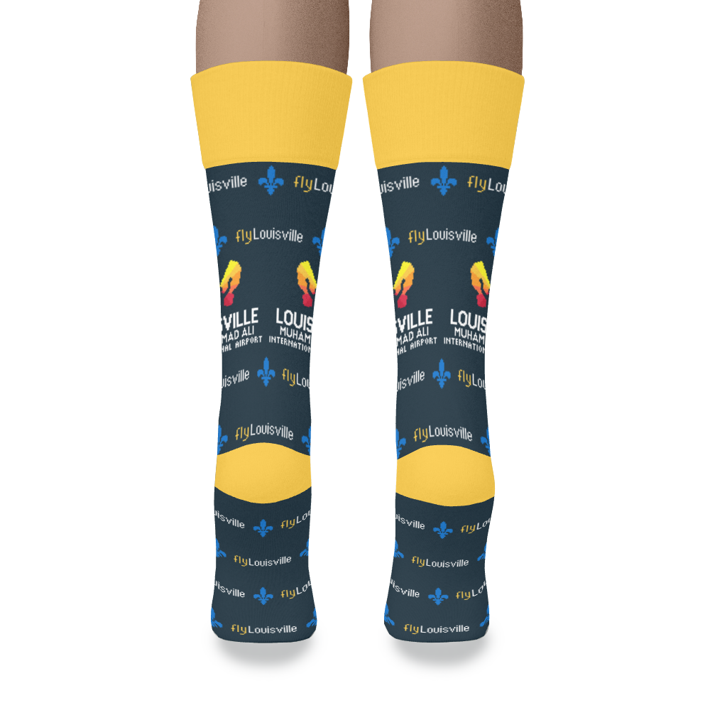 Louisville Muhammad Ali International Airport socks 4