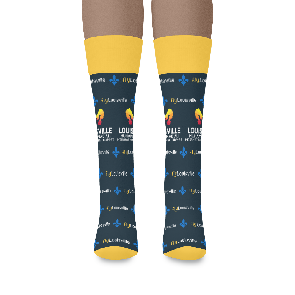 Louisville Muhammad Ali International Airport socks 2