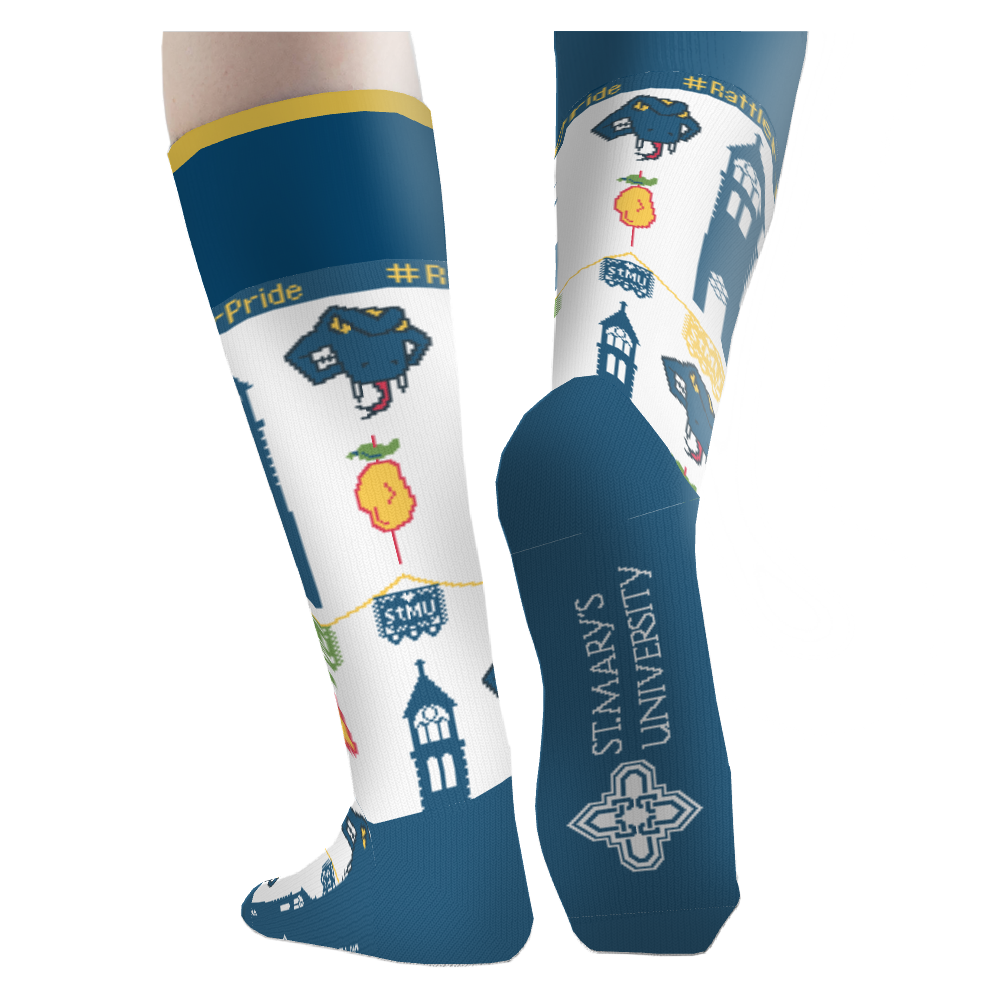 St. Mary's University socks 4