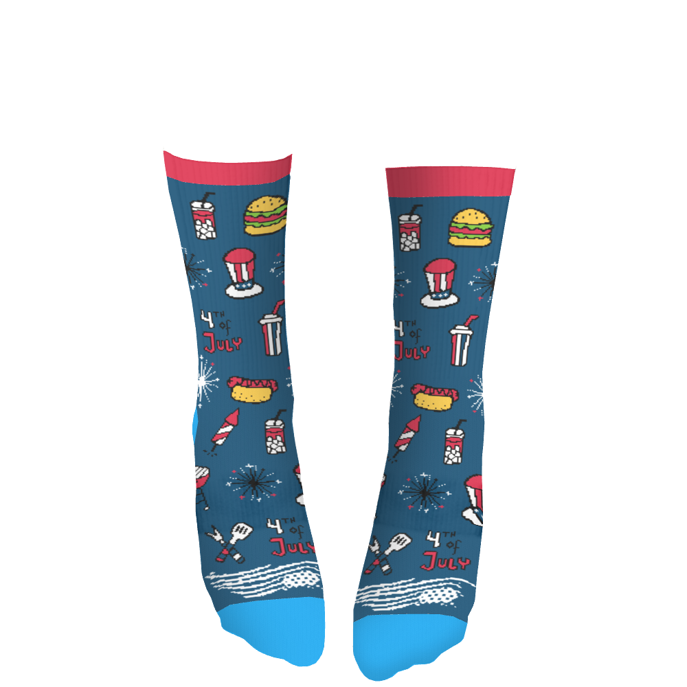 July 4th Socks socks 2