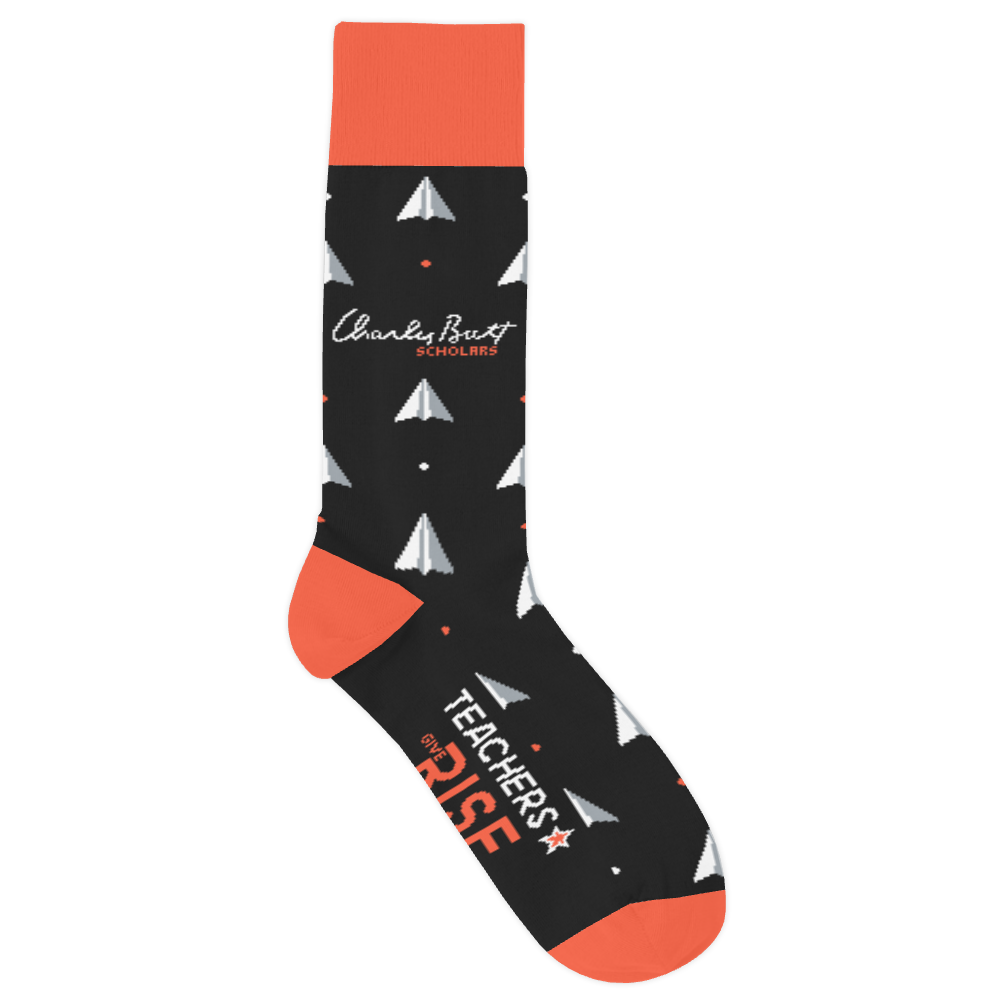 Raise Your Hand Texas socks 1