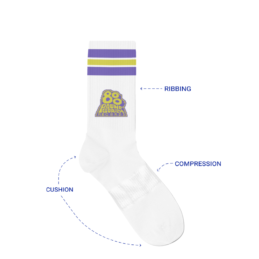 800 Pound Gorilla Records socks 1