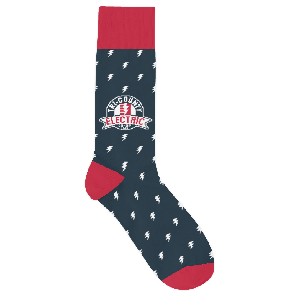Tri-County Electric Cooperative socks 1