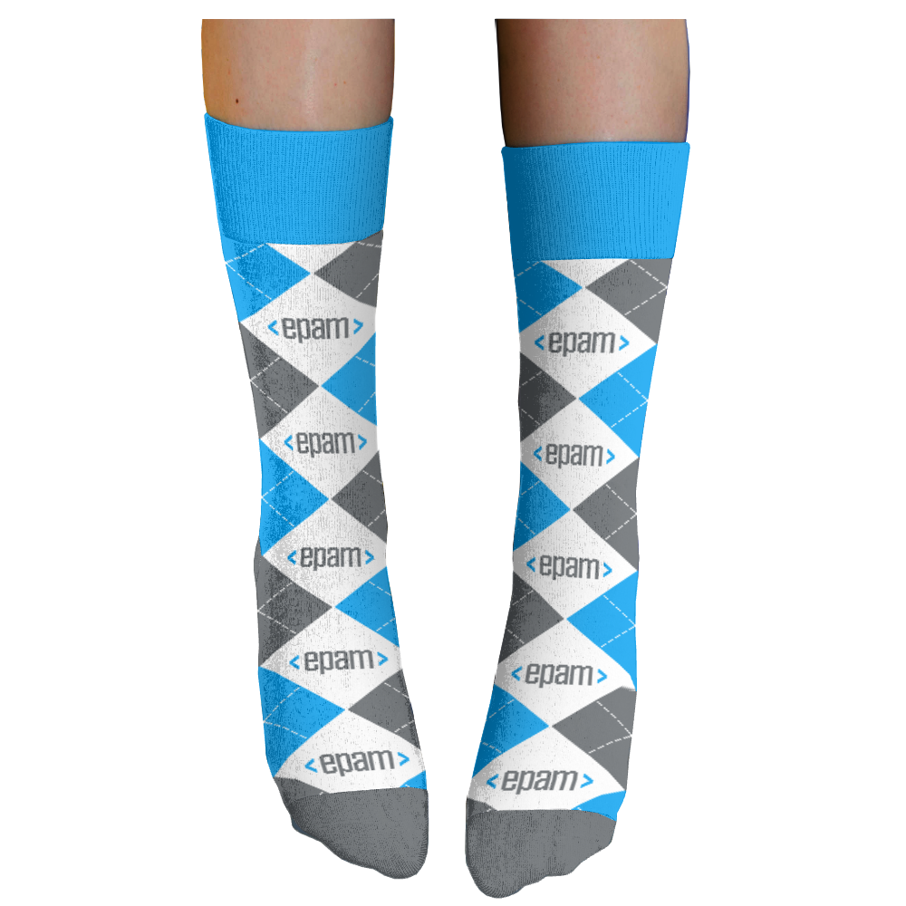 EPAM Systems socks 2