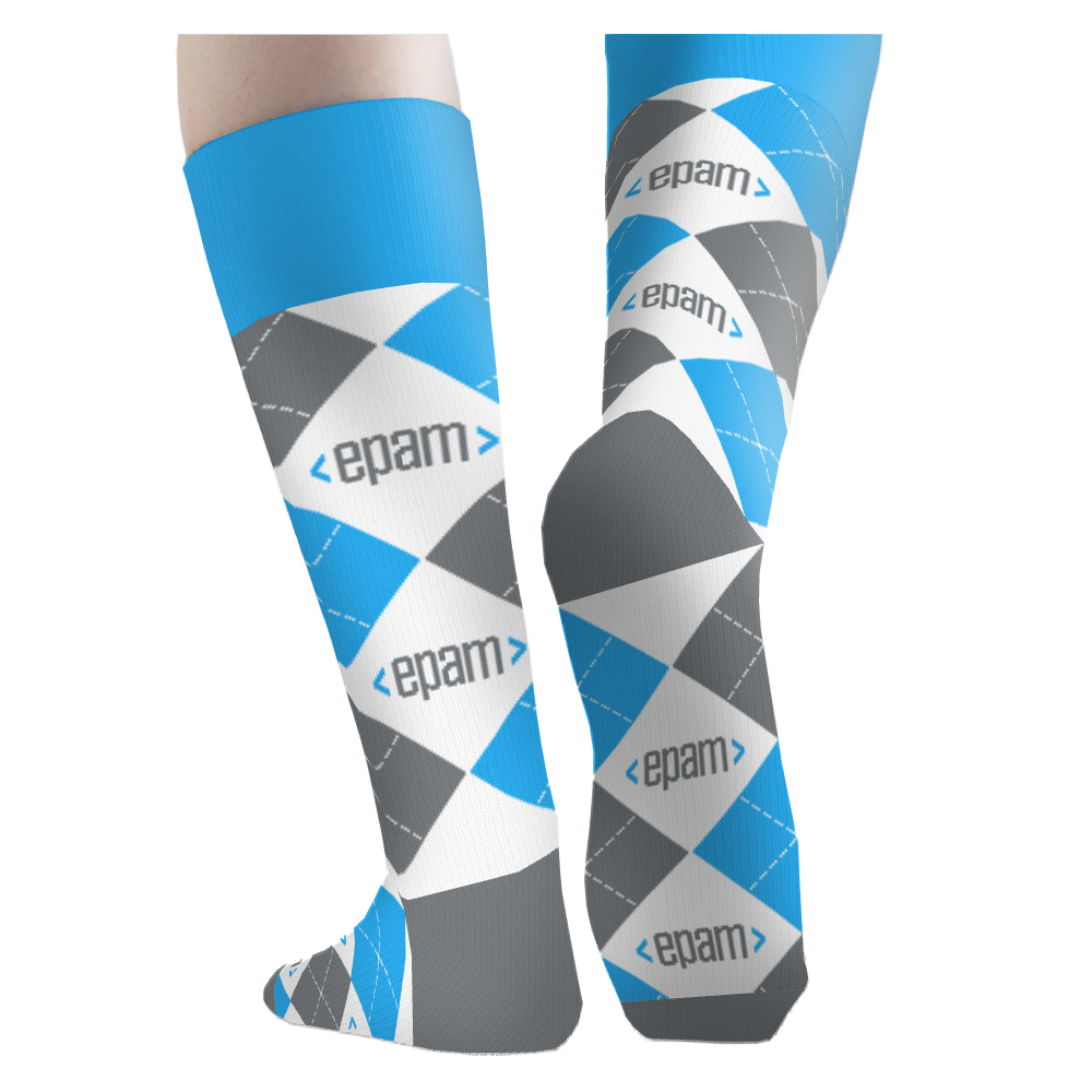 EPAM Systems socks 4