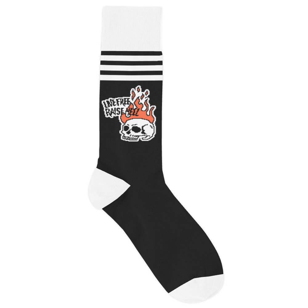 High Voltage Hair Society socks 1