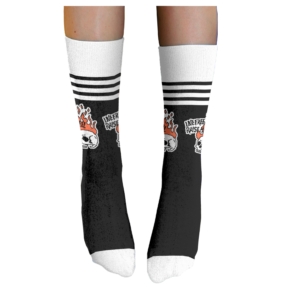 High Voltage Hair Society socks 2