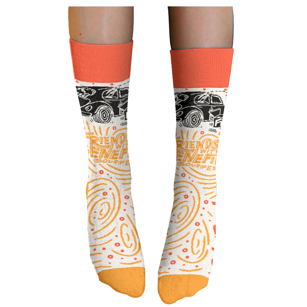 Oozlefinch Brewery socks 2