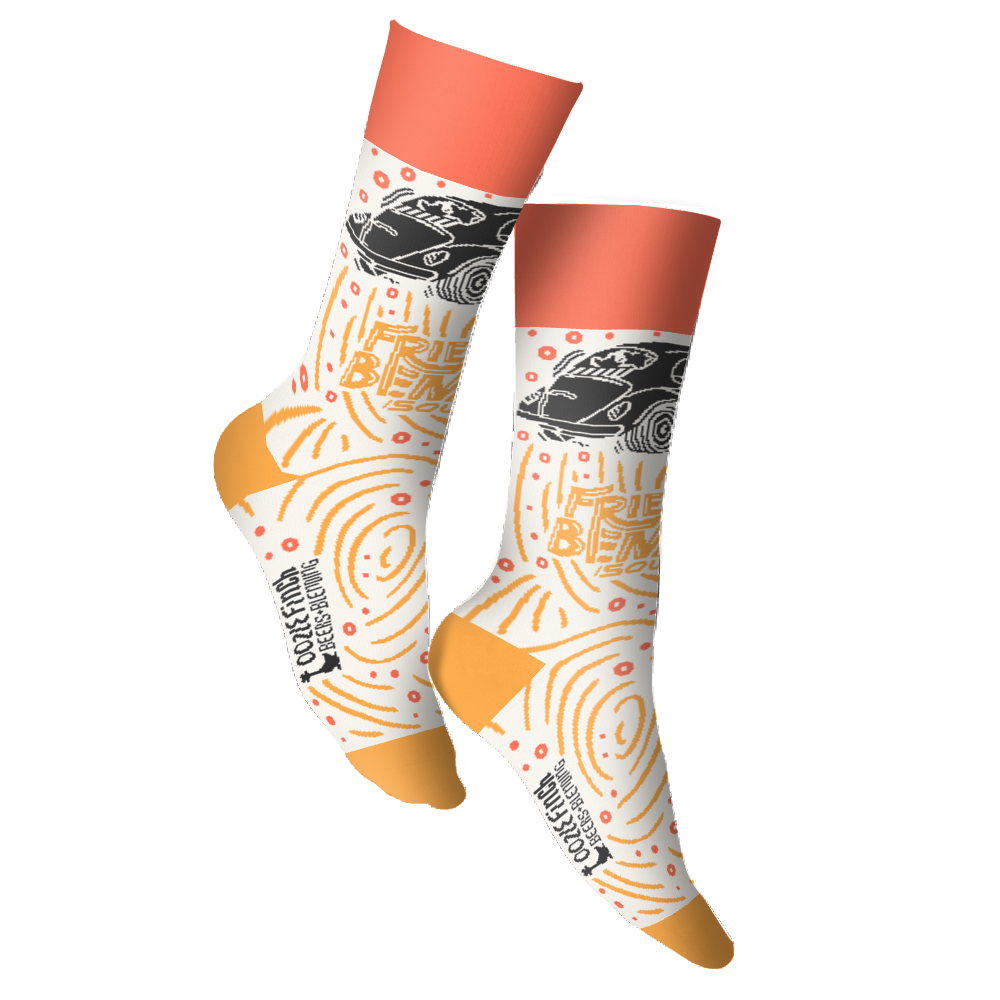 Oozlefinch Brewery socks 3