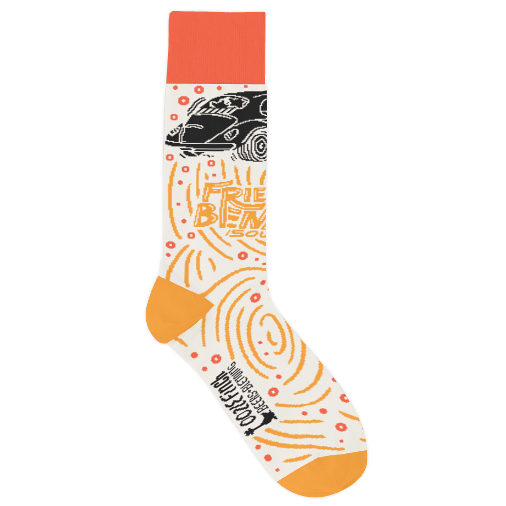 Oozlefinch Brewery socks 1