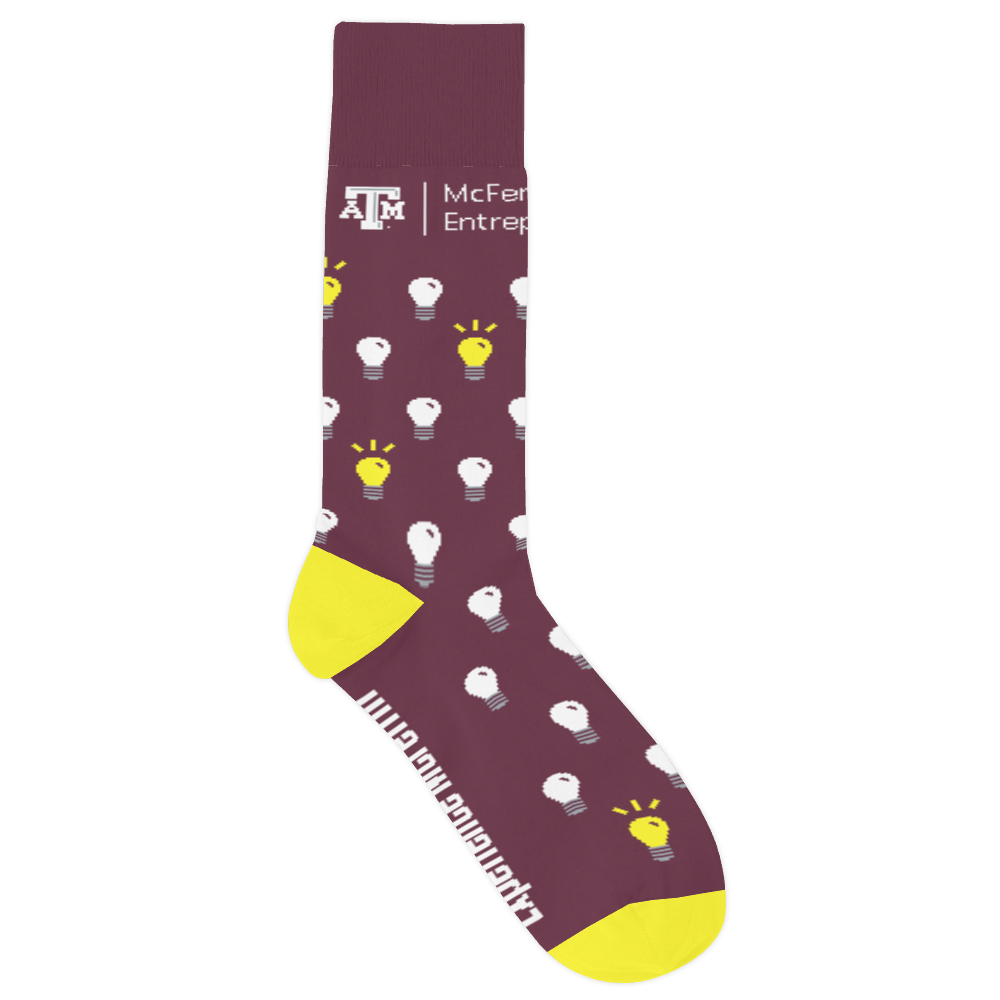 McFerrin Center for Entrepreneurship socks 1
