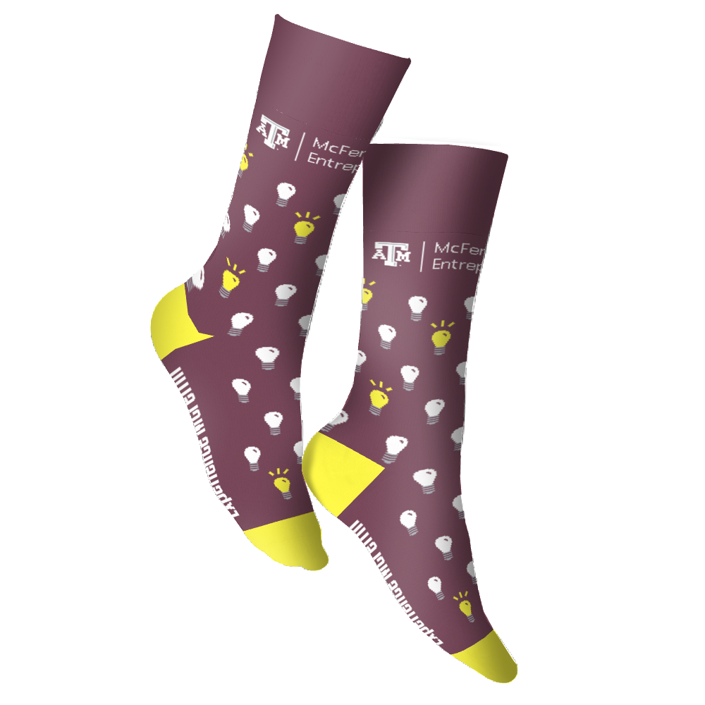 McFerrin Center for Entrepreneurship socks 3