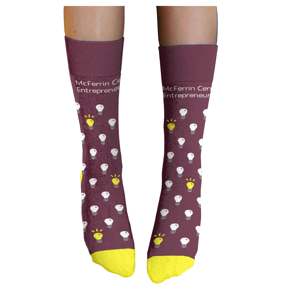McFerrin Center for Entrepreneurship socks 2