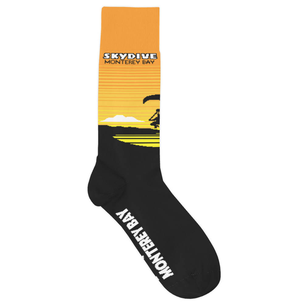 Skydive Monterey Bay socks 1