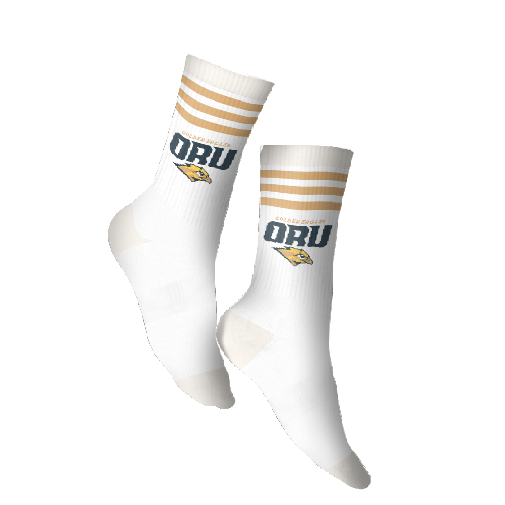 Oral Roberts University socks 3
