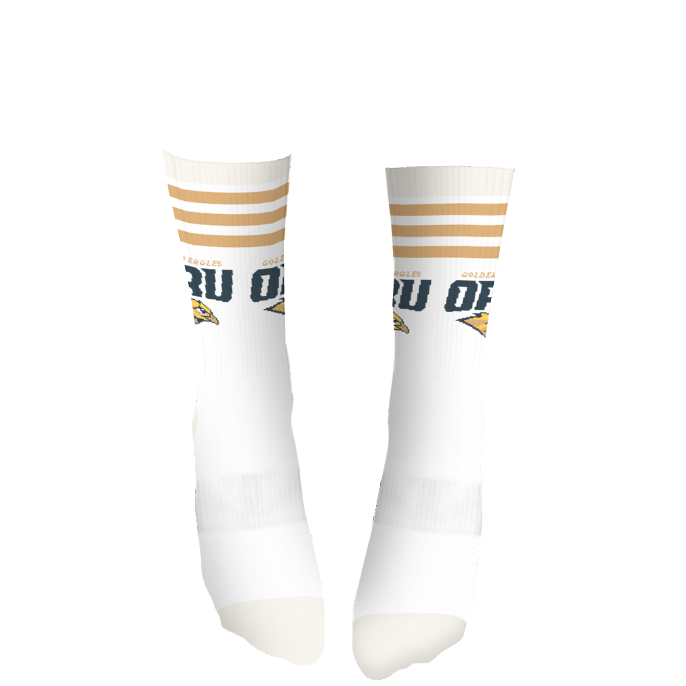 Oral Roberts University socks 2
