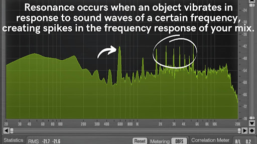 Comment détecter les résonances lors du mixage de musique