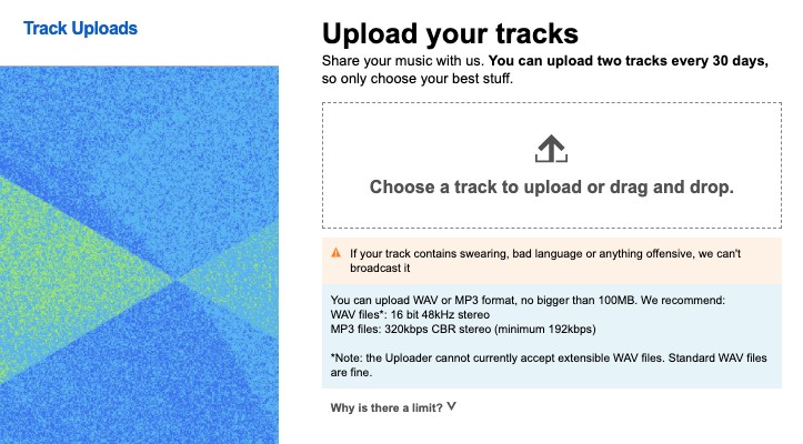 Comment diffuser votre musique sur BBC Introducing