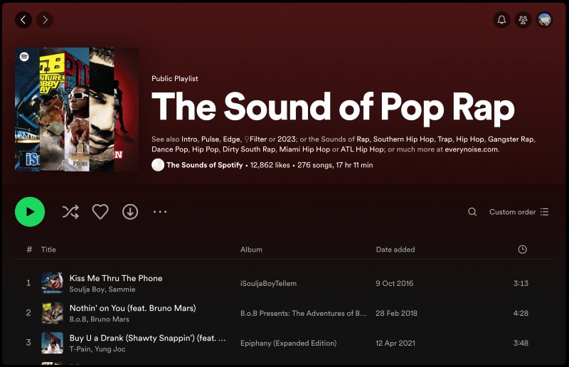 Comment accéder aux plus grandes playlists de RapCaviar et Spotify