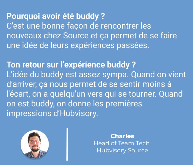 Témoignage Buddy Charles