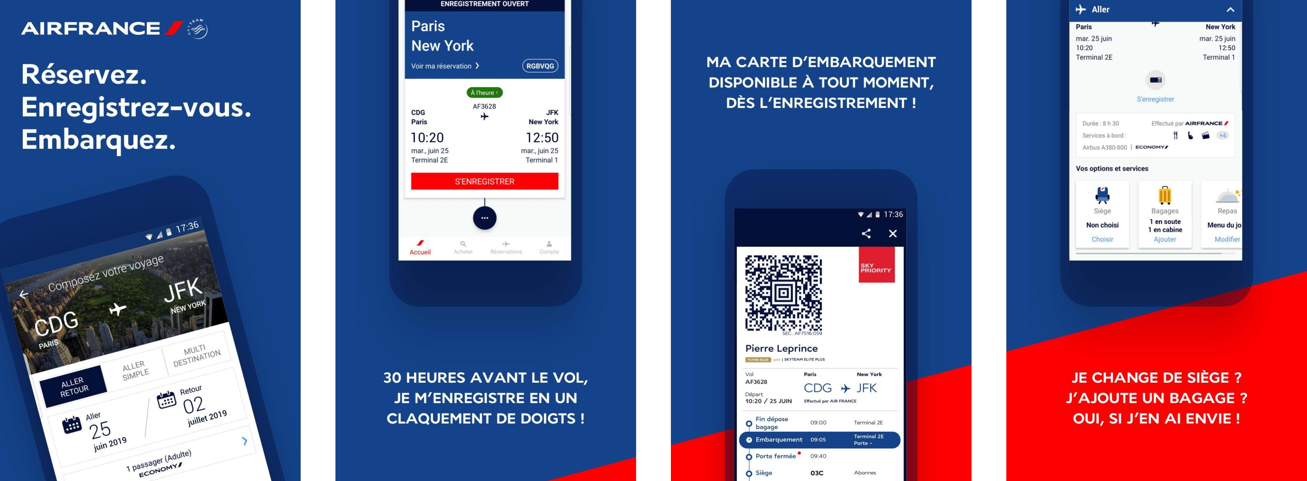 air france application mobile