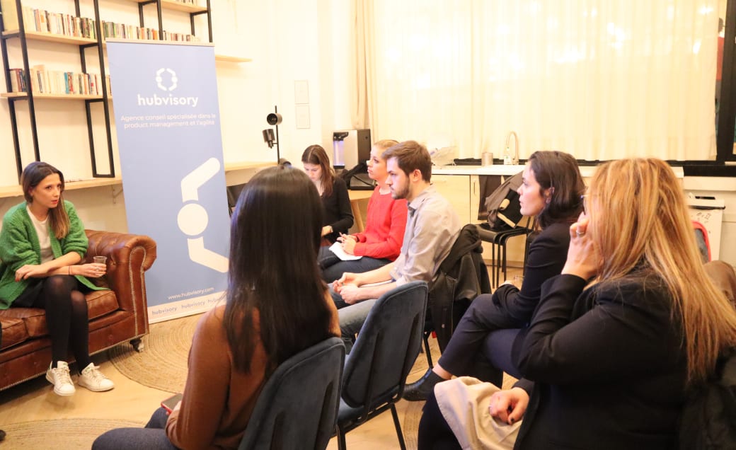La deuxième Masterclass Hubvisory : deux speakers menant la masterclass