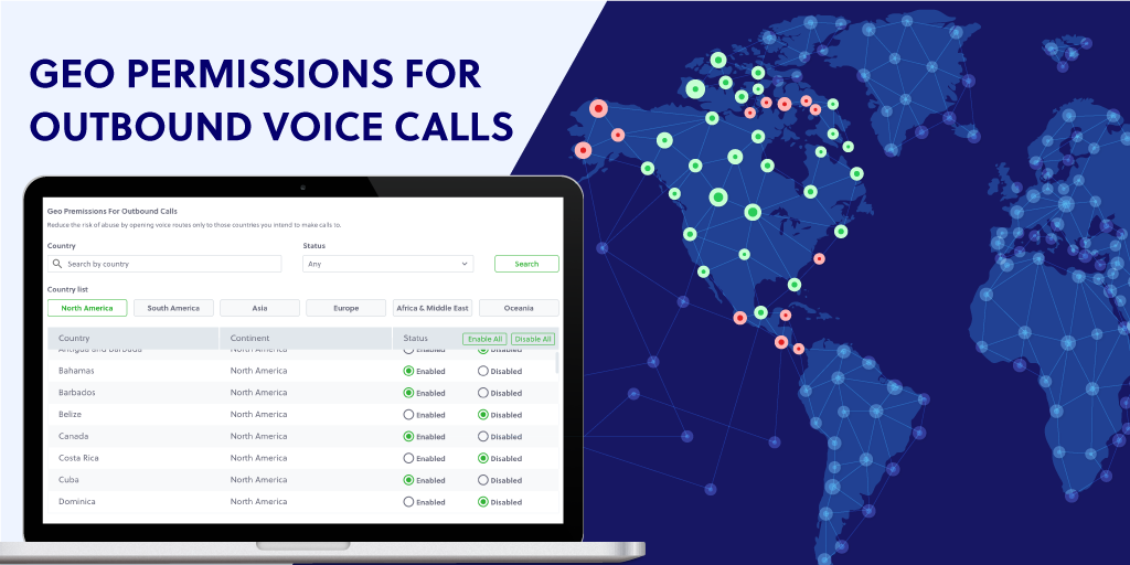 Announcing Geo Permissions for Outbound Voice Calls