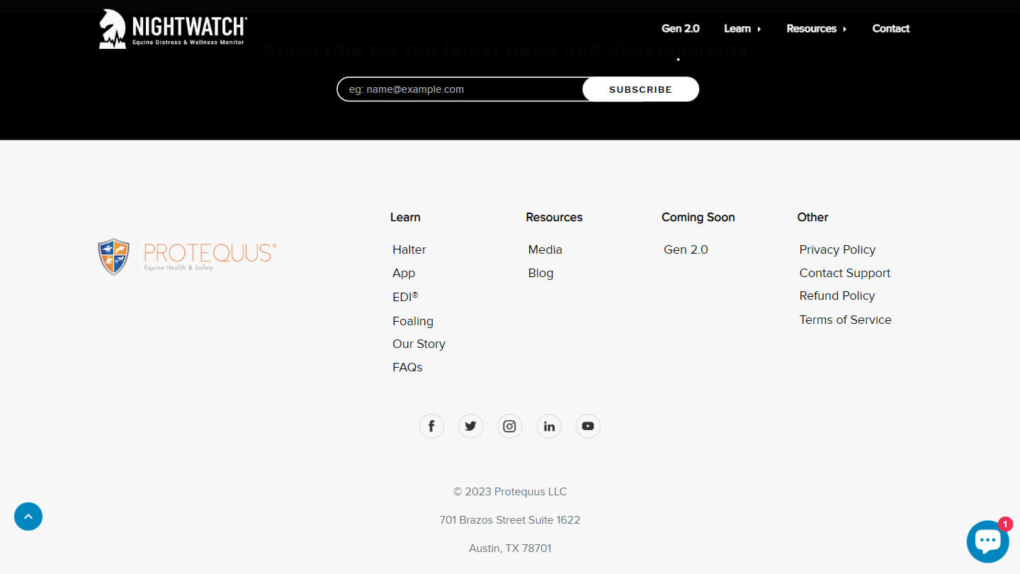 Smart halter, Nightwatch