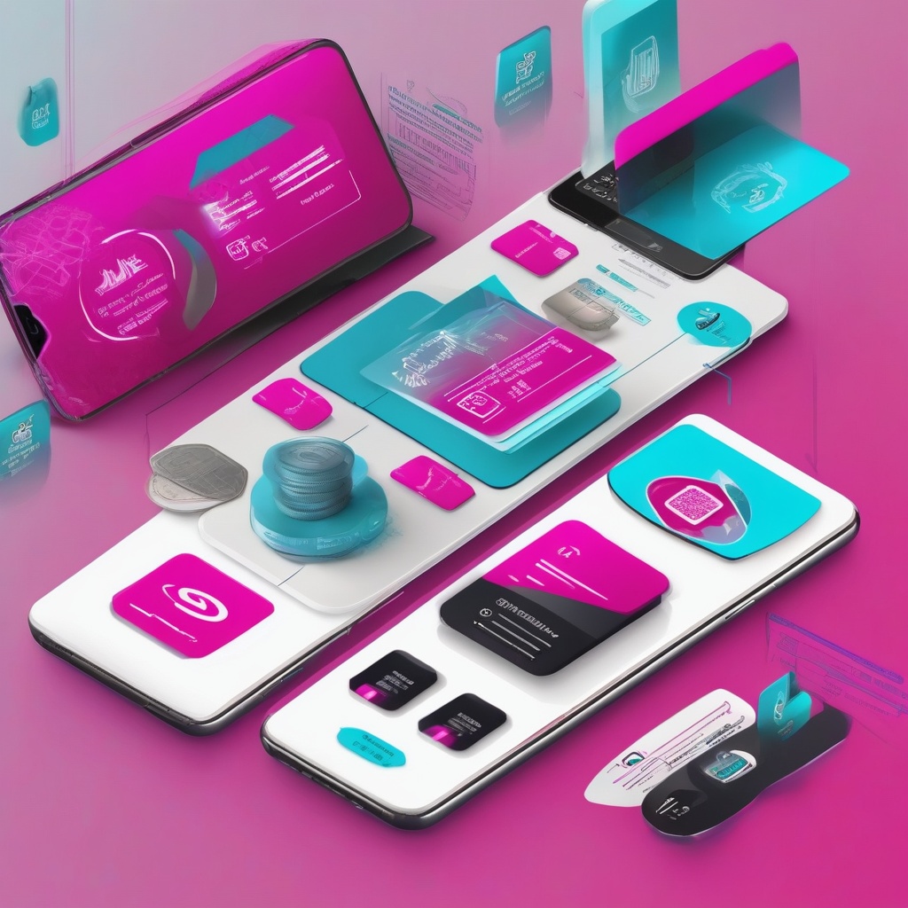 Transacciones digitales NFC pagos móviles