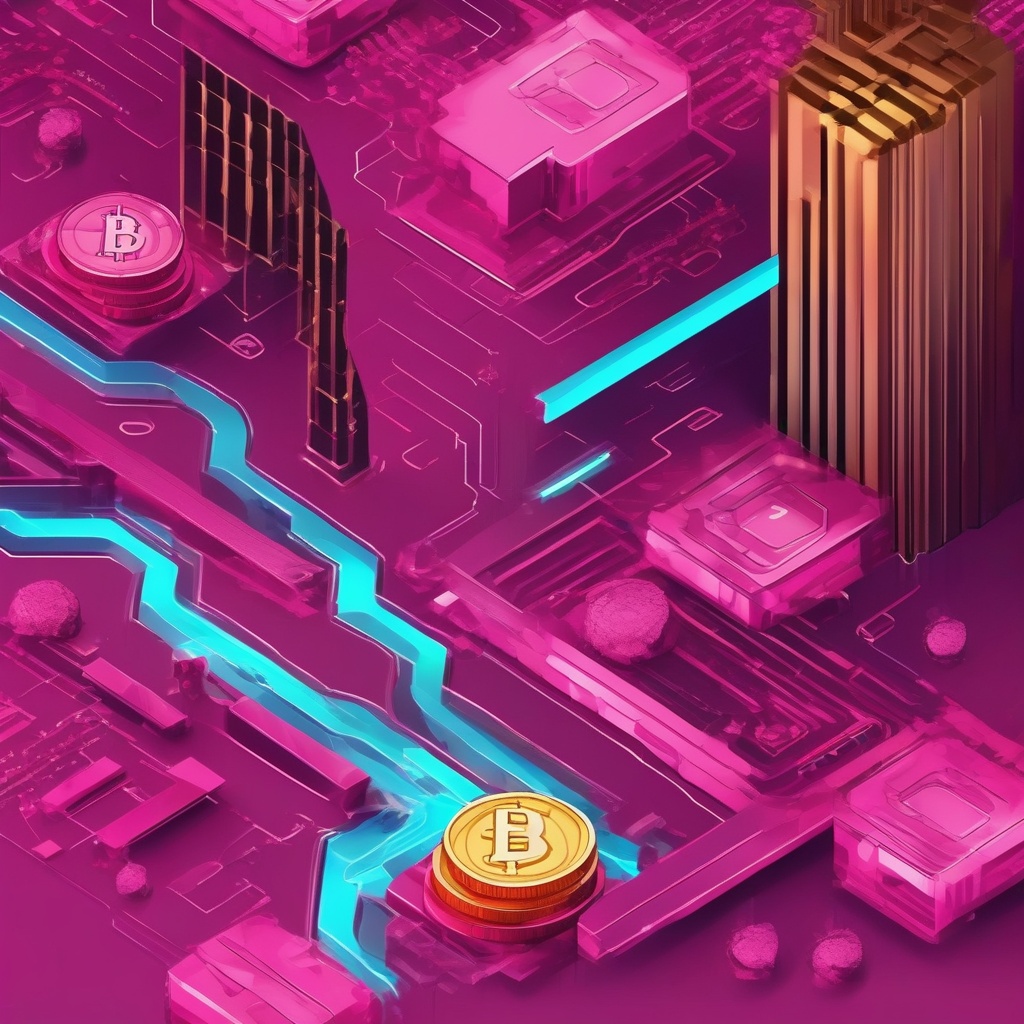 jugando a la minería de criptomonedas virtual